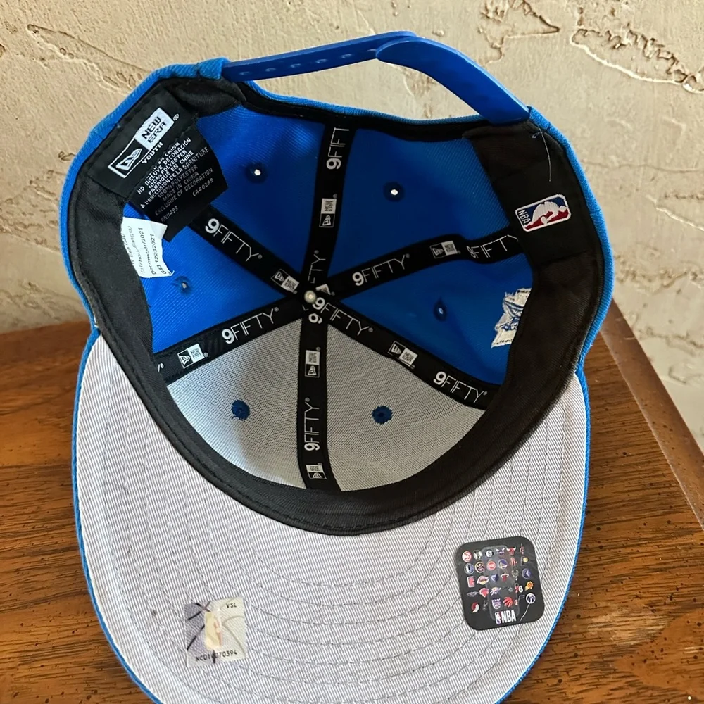 Dallas Mavericks Official NBA New Era Youth 9Fifty Blue Logo Cap SnapBack